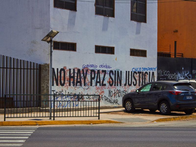 There is no peace without justice