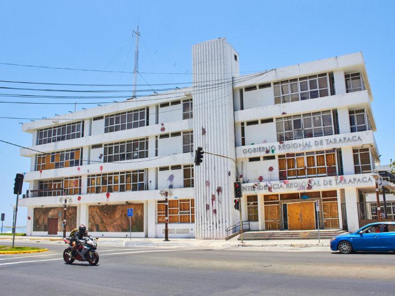 Regional Tarapacá government building